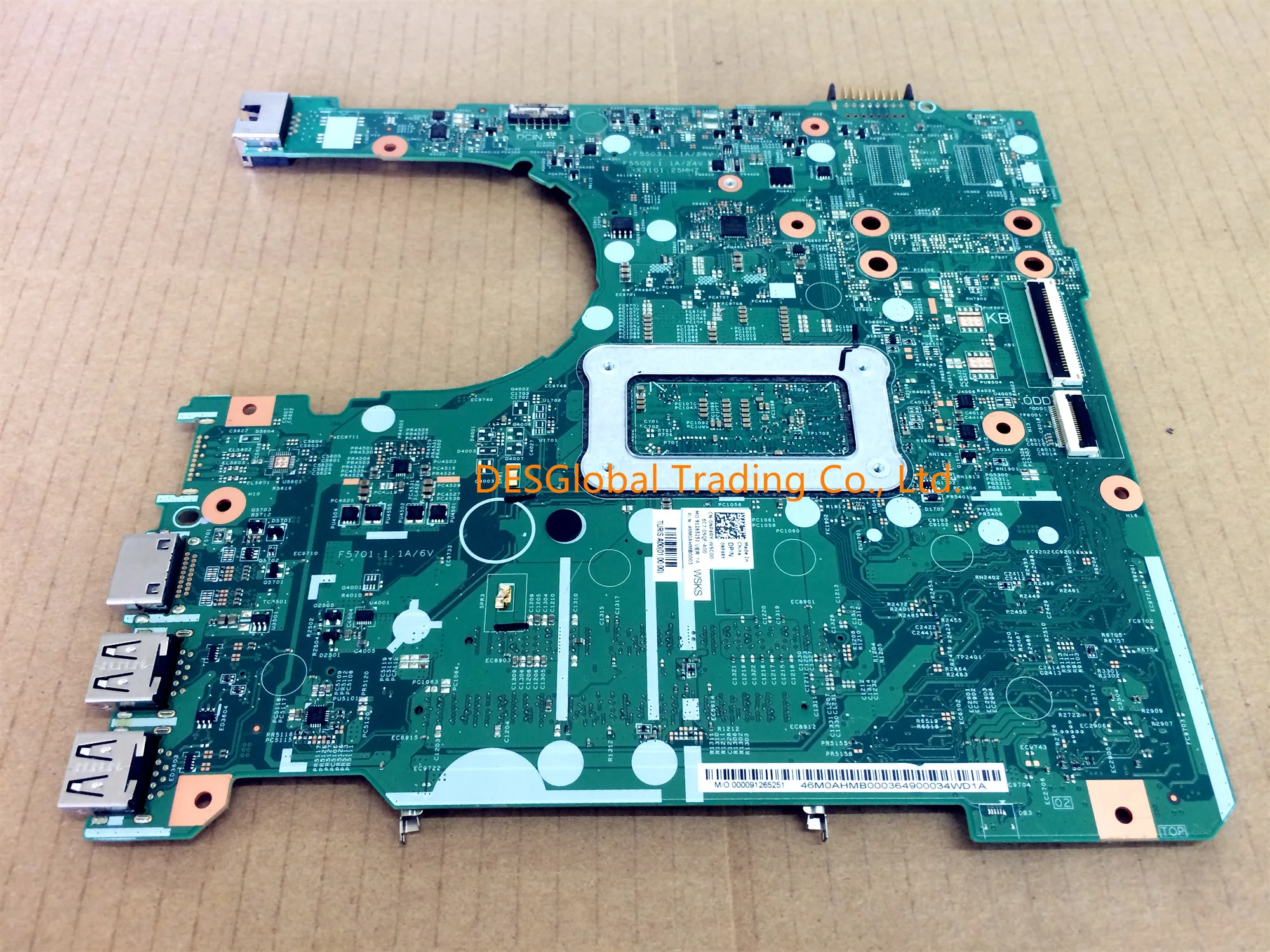 price reduction  For Dell Inspiron 15 3567 3467 Laptop Motherboard With SR2UW I3-6006U 15341-1 91N85 Mainboard CN-0N