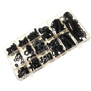 

Hex Head Nut and Bolt Kit Home Fasteners Portable Washer Lock Assortment Set M4 M5 M6 M8 M10 Hex Head Nut Set