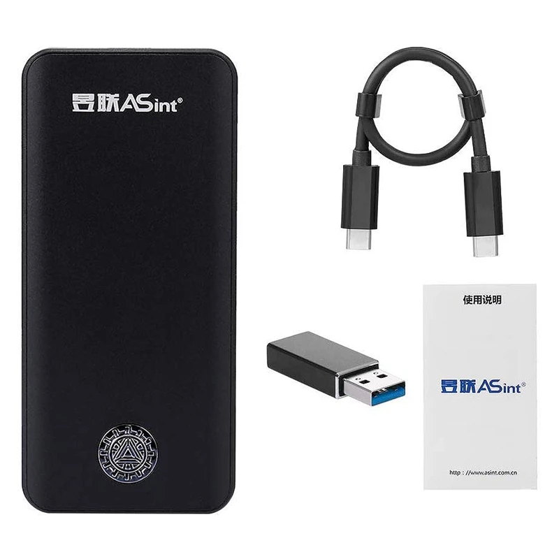 ASint 250GB шифрование отпечатков пальцев SSD IP67 водостойкий твердотельный накопитель для частной зоны жесткий диск USB3.1 type-C