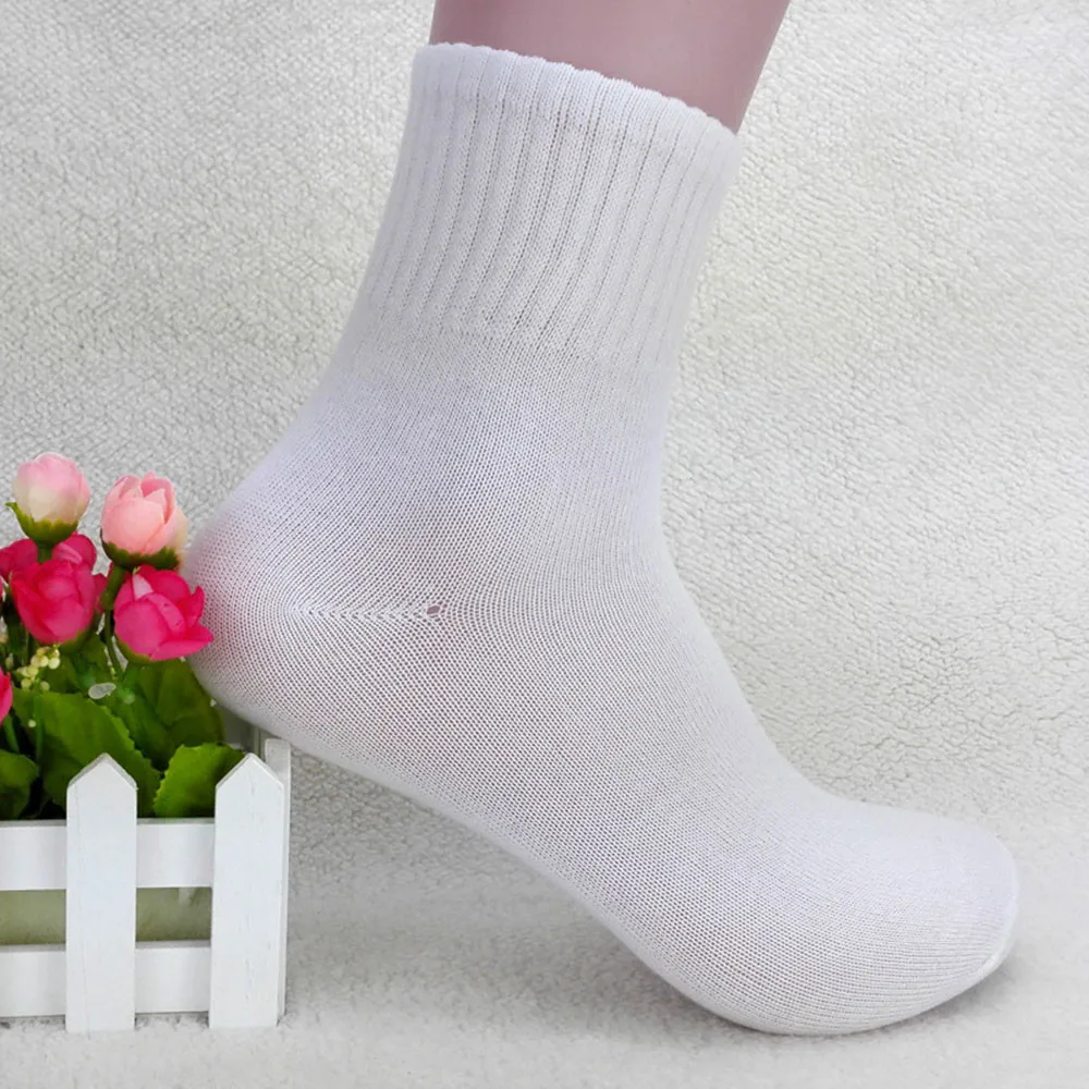 High Quality Mens Business Cotton Socks Casual Gray Black White Z908 | Мужская одежда