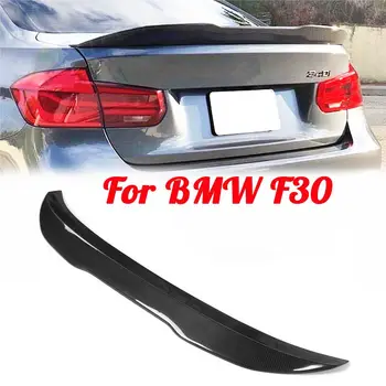 

For BMW F30 Spoiler Carbon Fiber Material PSM Style 3 Series 2012 - UP Carbon Fiber Rear Trunk Wings Boot Lip Auto Accessories