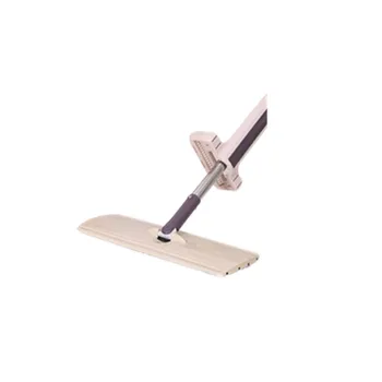 

Flat Mop Free Hand Washing Stainless Steel Handle Spin Mop Home House Cleaning Tool Microfiber Pad Kitchen Floor Clean MJ710