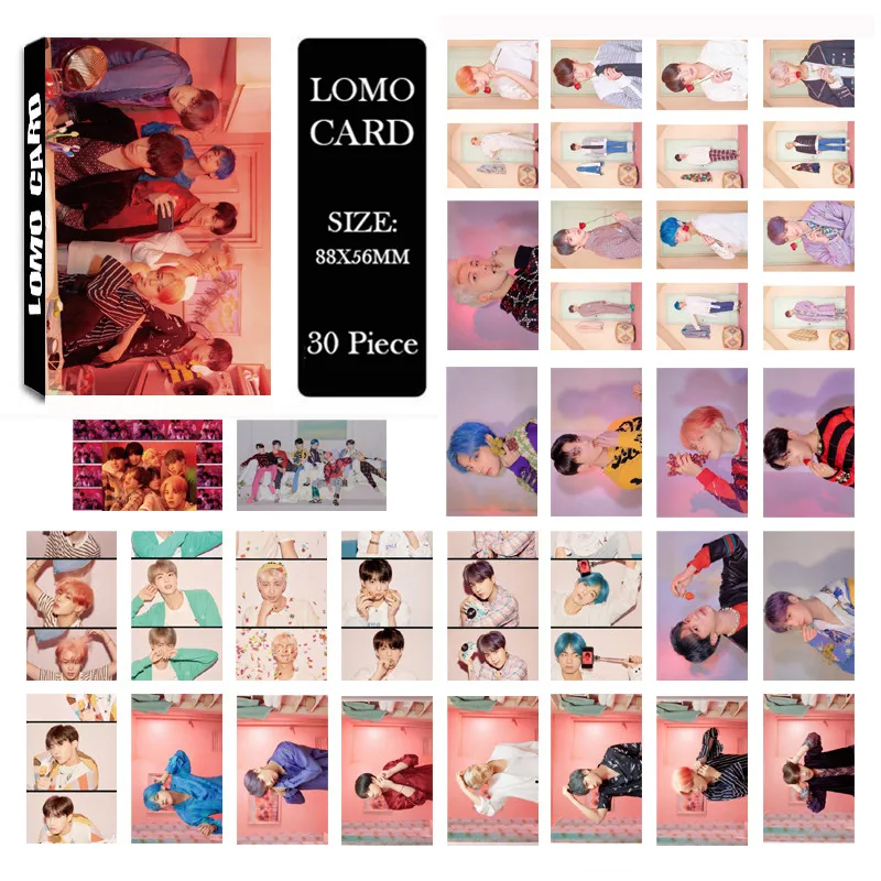 BTS Map of the Soul Photo Cards Official (30 Cards/Set) - Image 2