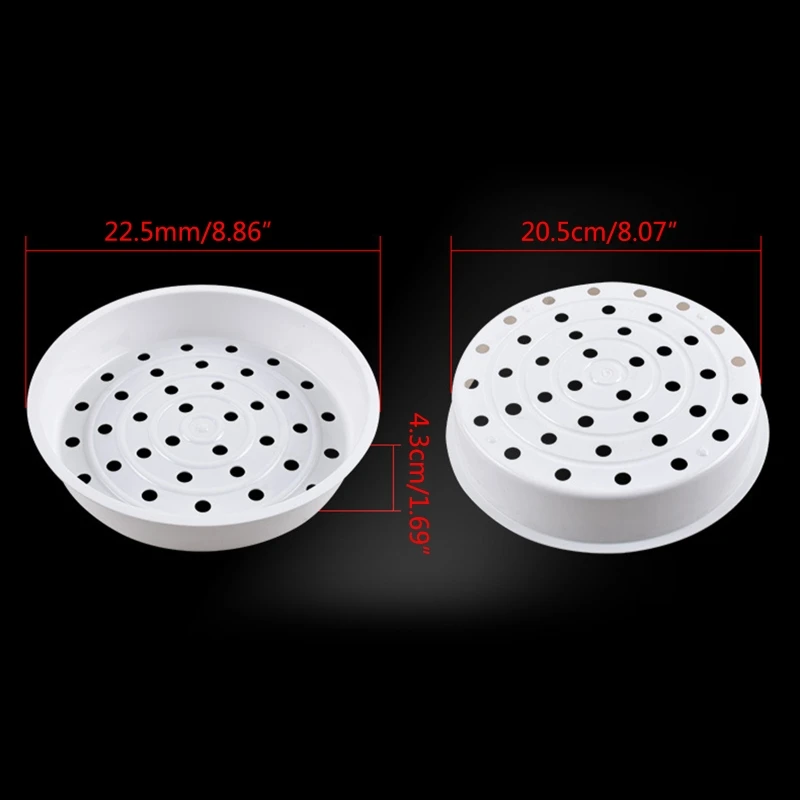 Rice Cooker Steamer Basket Food Grade Plastic Steaming Rack