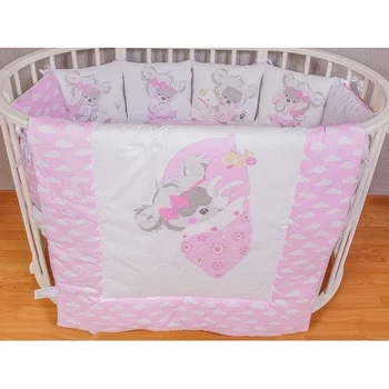 

Комплект в круглую-овальную кроватку "Сладкие сны" Комплекты в круглую/овальную кроватку