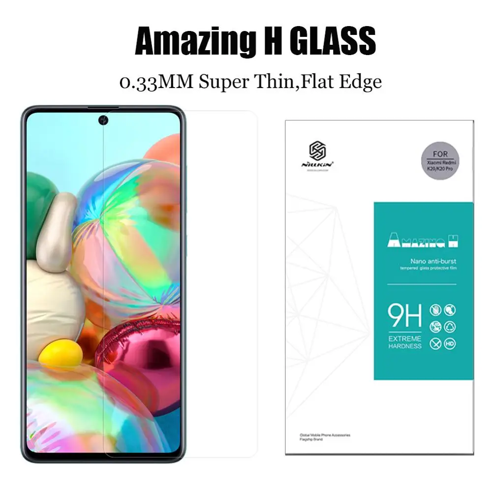 Защитное стекло Nillkin для samsung Galaxy A30 A30s A50 A50s A51 A70 A71 закаленное 2.5D защитное с полным