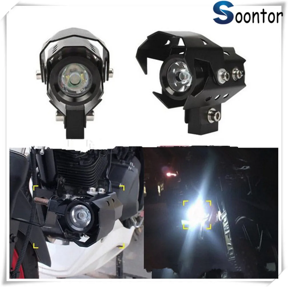 

Universal Motorcycle Headlight LED Fog Lamp Beam Head Light Spotlight for Ducati 996 996B SPS R 998B S R998S Bostrom 998S