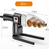800W 1000W 220V Water Pipe Fuser AC Plug  Machine For Welding Pvc Pipe Ppr Tube Welder With Digital Display Device For Plastic 4