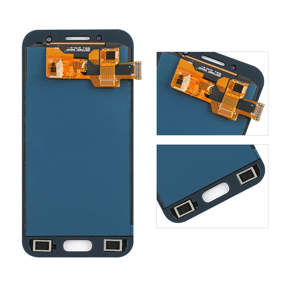 Skup Do Samsung Galaxy A3 2017 LCD A320 SM A320F A320M A320Y wyświetlacz LCD montaż digitizera ekranu dotykowego dla A3 A320 ekran LCD