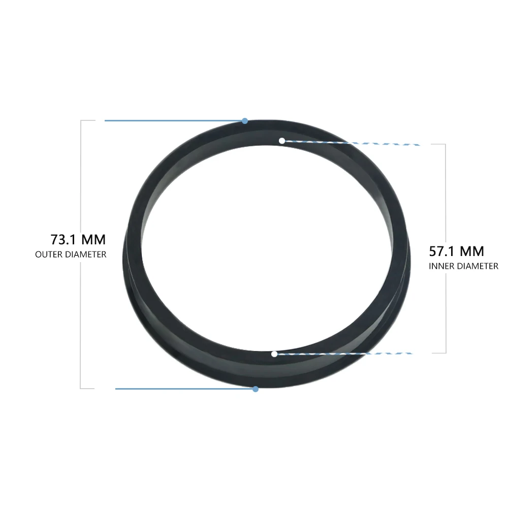 4pcs Hub Centric Rings Car Wheel Bore Center Collar 73.1 67.1 73.1 60.1 73.1 64.1 73.1 66.6 73.1