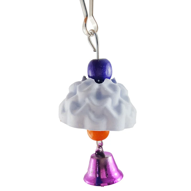 6 шт./компл. клюва с металлической цепью небольшой попугаев волнистый Попугайчик клетка для птиц игрушки комплект TB распродажа