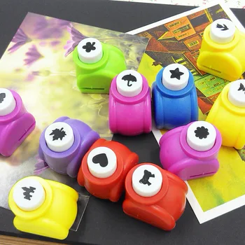 

Creative Mini Scrapbook Punches Handmade Cutter Card Craft Calico Printing DIY Flower Paper school office supplies stationery