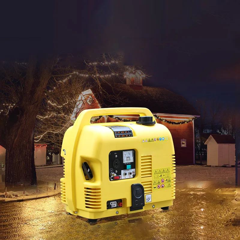 1KW 220V Household Portable generator small Gasoline Generator Silent | Обустройство дома