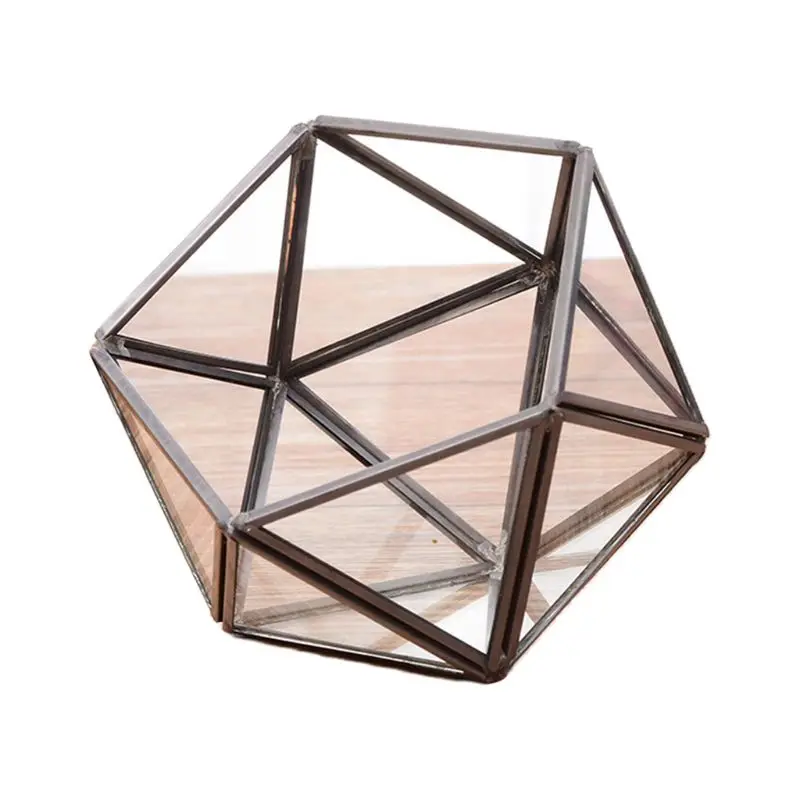 

Creative Triangle Hemisphere Jewelry Storage Box Nordic Simple Modern Geometric Micro Landscape