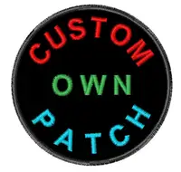 Buy Custom Embroidery Patch For Clothing Iron On Patch Hook and Loop Clothes Stickers Badges Online