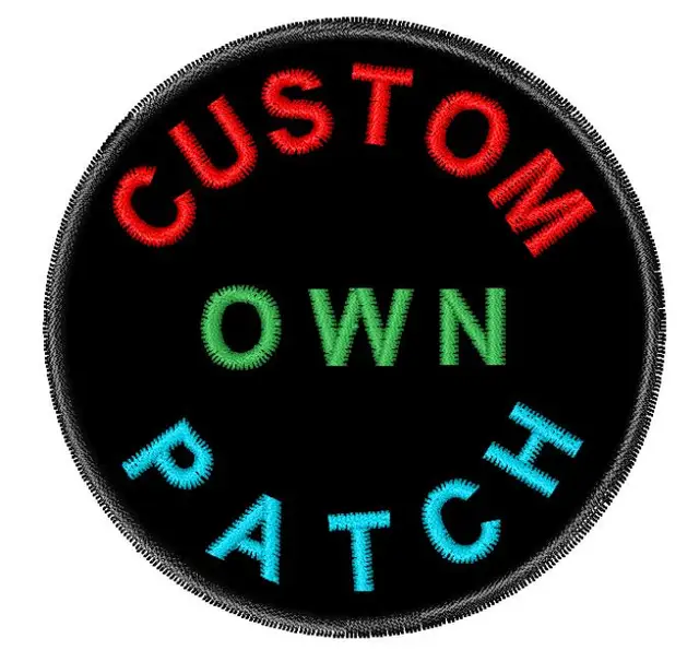 Buy Custom Embroidery Patch For Clothing Iron On Patch Hook and Loop Clothes Stickers Badges Online