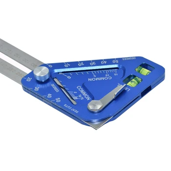 

Triangle Measuring Angle Ruler Woodworking Revolutionary Measure Carpentry Tool