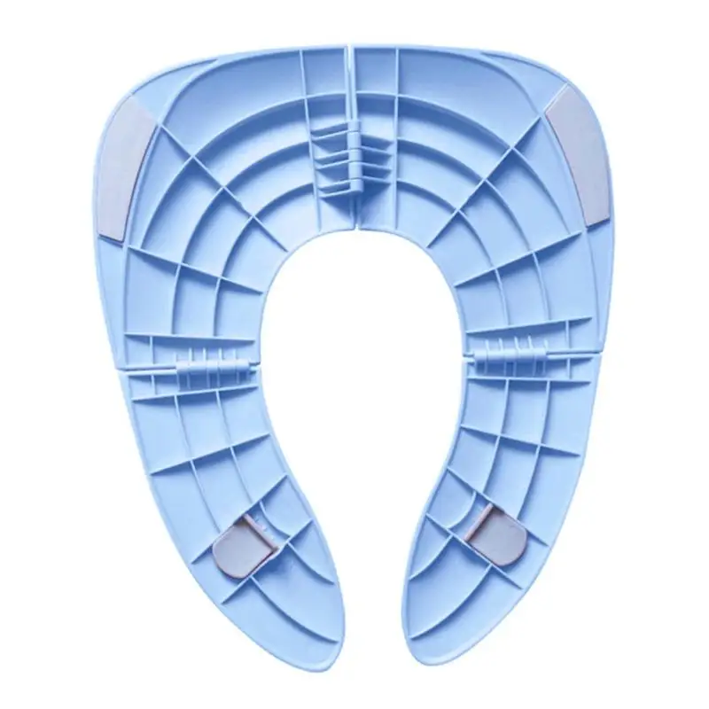 Складное Сиденье для приучения к горшку для детей, нескользящая подкладка, легко чистится, комфортная безопасность, с сумочкой, переносная крышка для унитаза для путешествий