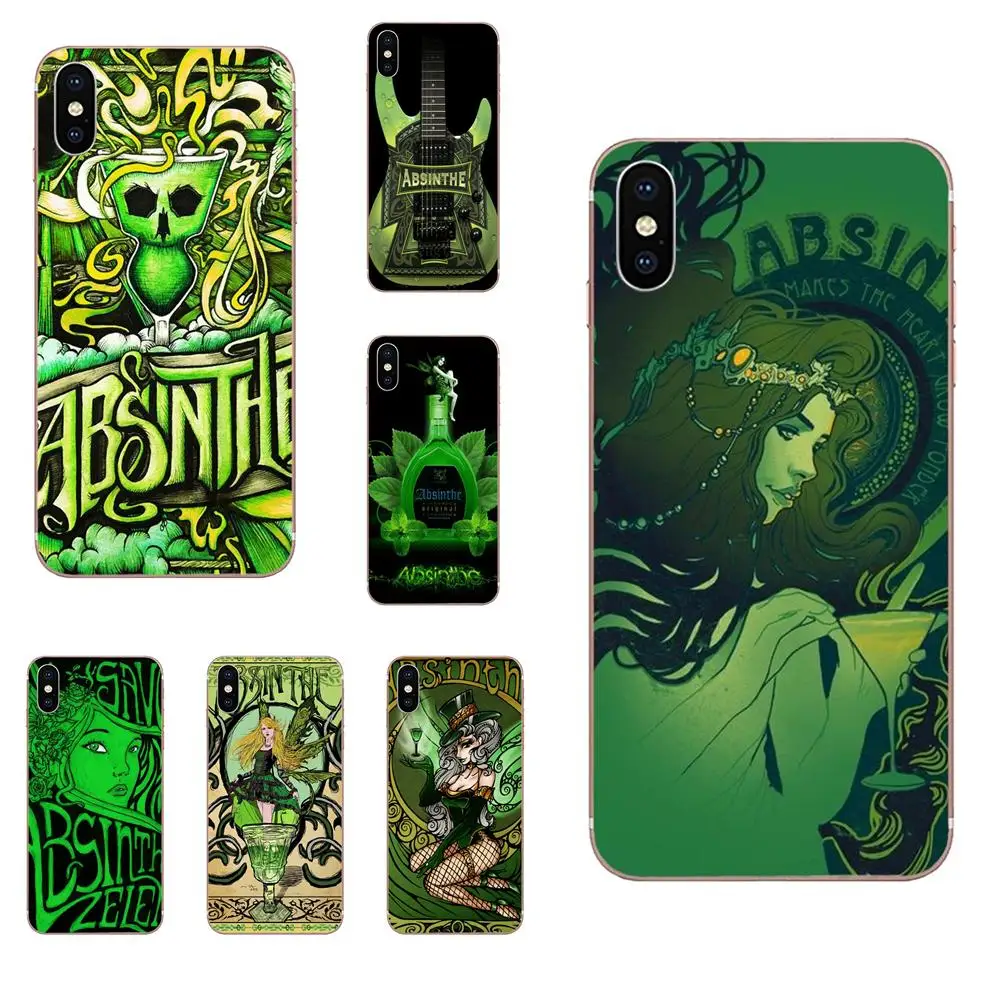 Чехлы из ТПУ Absinthe The Green Феи напиток для Xiaomi Redmi Mi 4 7A 9T K20 CC9 CC9e Note 7 9 Y3 SE Pro Prime Go Play |