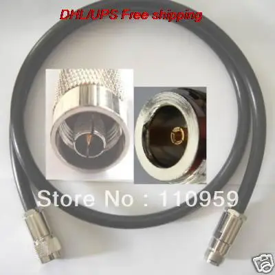 

DHL/EMS 100 pcs N Male to N Female Straight Clamp for LMR400 1M Pigtail-A2