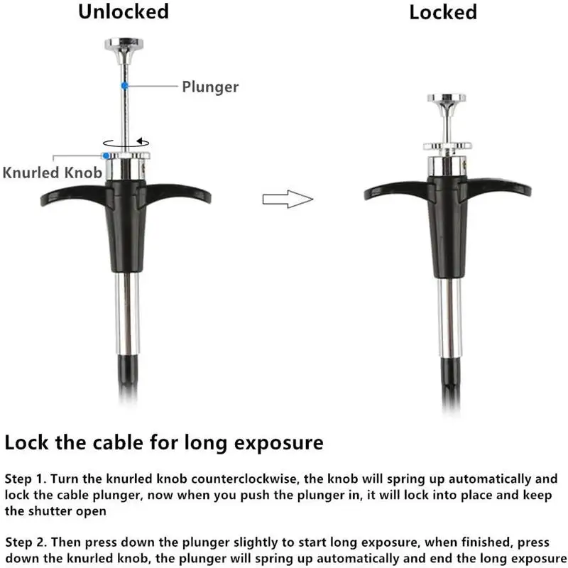 Metal Shutter Release Cable for Fuji Fujifilm Camera Mechanical Universal Shutter Thread Wire Remote Switch Film Cameras Control