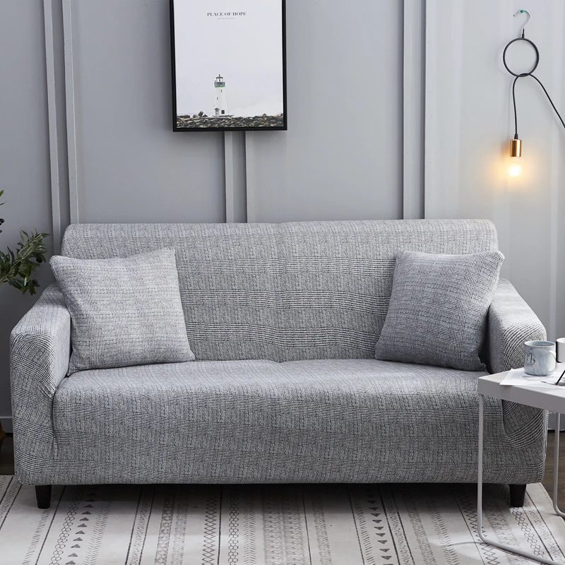Геометрическое эластичное диванное покрывало с принтом Эластичный диван Чехлы для гостиной секционный диван один/два/три/Четыре местный - Цвет: Color 7