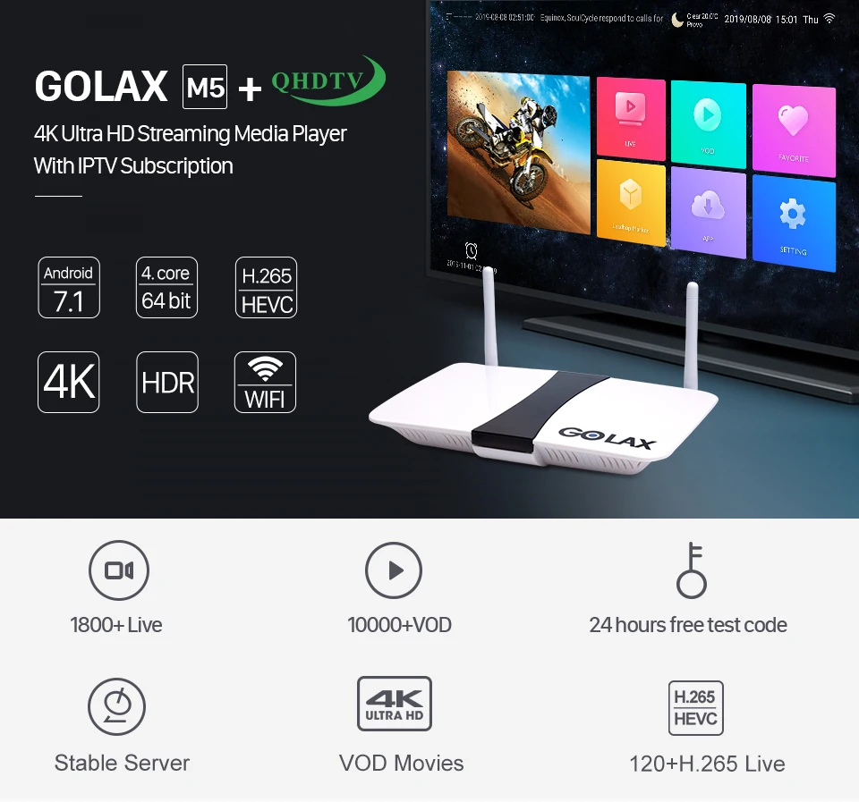 IPTV подписка на арабский голландский Франция Бельгия 1+ 8G 4k IPTV Германия коробка Android 7,1 IPTV голландская IPTV подписка