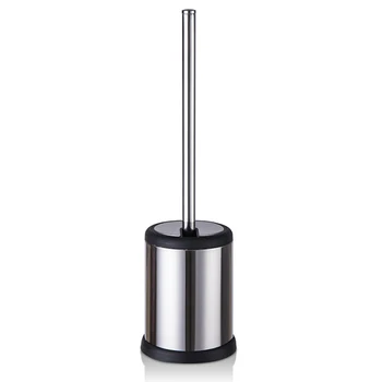 

Stainless Steel Toilet Brush And Holder, Brush length 30cm diameter 18cm