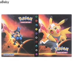 Porte album de collection des cartes pokemon, 240 pièces, livre, liste des plus chargées, jouets, cadeau pour enfant 