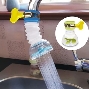 

NEW-3Pcs Water Saver Can Telescopic Tap Water Filter Tools Kitchen Bathroom Sprinkler Filter Faucet Extenders Booster
