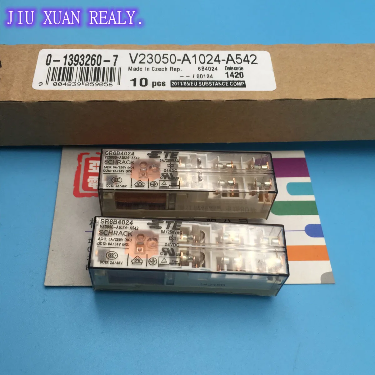 Совершенно новое и оригинальное реле SR6B4024 V23050-A1024-A542 сварочные 14 контактов |