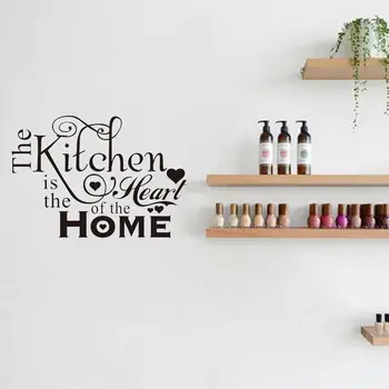 

Kitchen Car Rules Stickers Inspirational Quotes European And American Carved Wholesale Wall Stickers