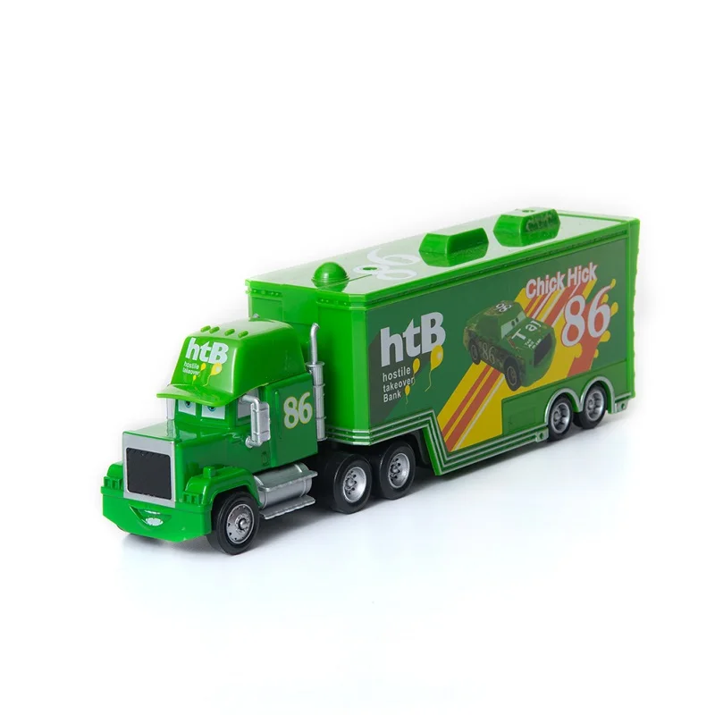 NO. 86Truck Disney Pixar Cars 3 Mack Lightning McQueen Uncle Truck 1:55 литой модельный автомобиль игрушка детский подарок на день рождения сплав Джексон шторм - Цвет: NO. 86Truck
