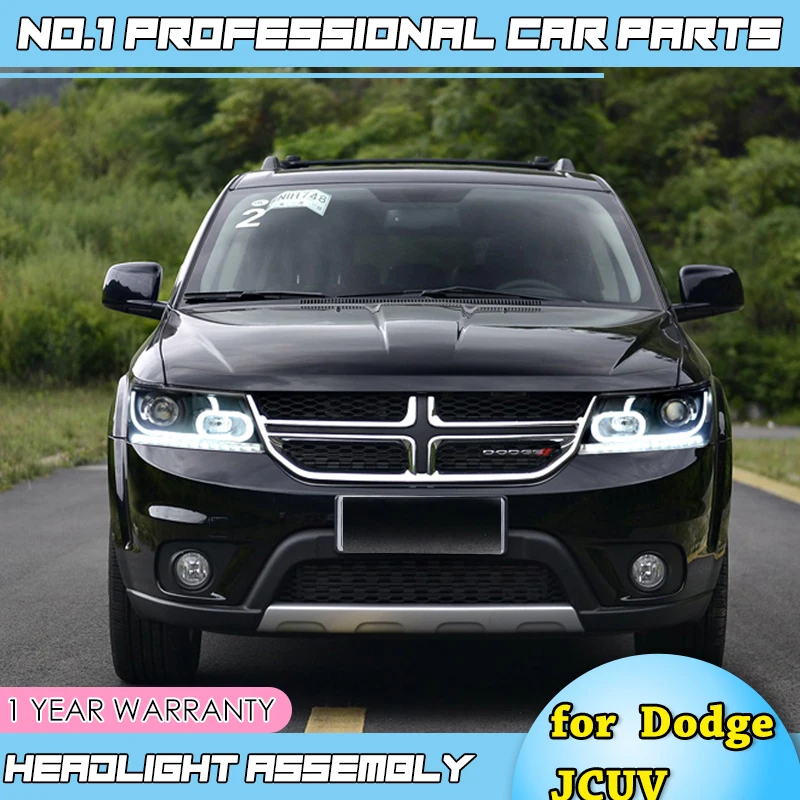 Автомобильный Стайлинг для Dodge JCUV 2009- высокая интенсивность разряда композитный головной светильник HID светильник