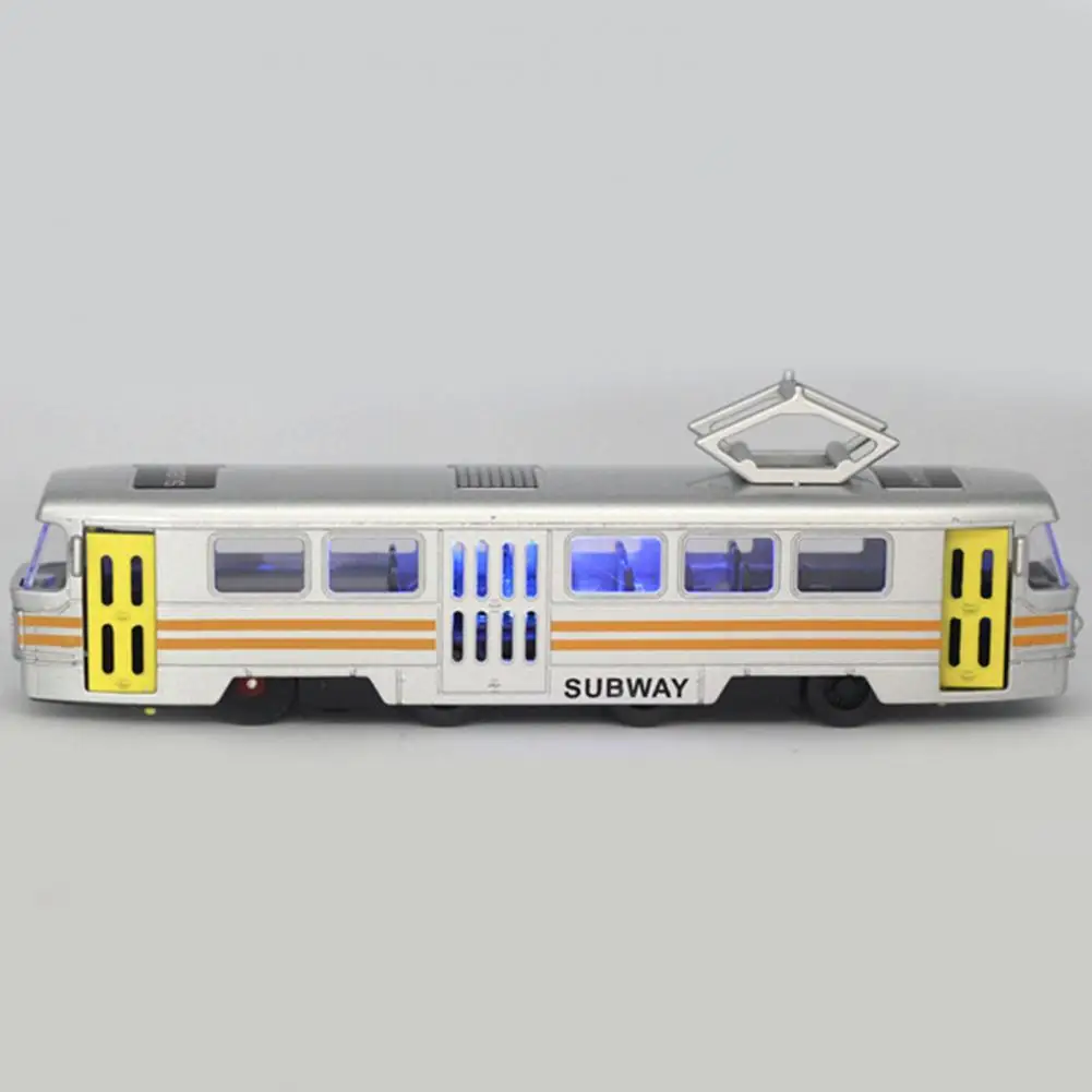 Tram Toys Children  Toys City Train Tram - Train Set Bus Toy Car Model  Children's - Aliexpress