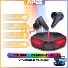 

K55 Bluetooth Earphone Dual Mode Earbuds Low Latency Gaming Earphone Noise Reduction Wireless Earphone