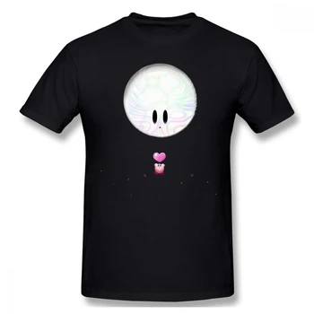 Astral Birth-Camiseta de algodón con estampado de Kirby, ropa de calle de moda para hombre