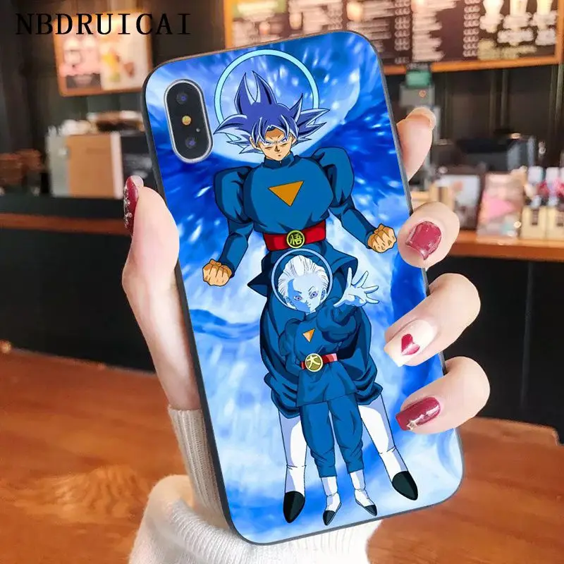 NBDRUICAI Dragon Ball Z Super DBZ Goku высококачественный чехол для телефона iPhone 11 pro XS MAX 8 7 6 6S Plus X 5