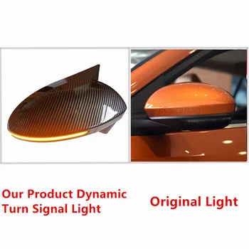 

Dynamic LED Turn Signal Light Side Wing Mirror Cover Indicator Sequential Blinker Cap For Nissan Sylphy Sentra B18 2020