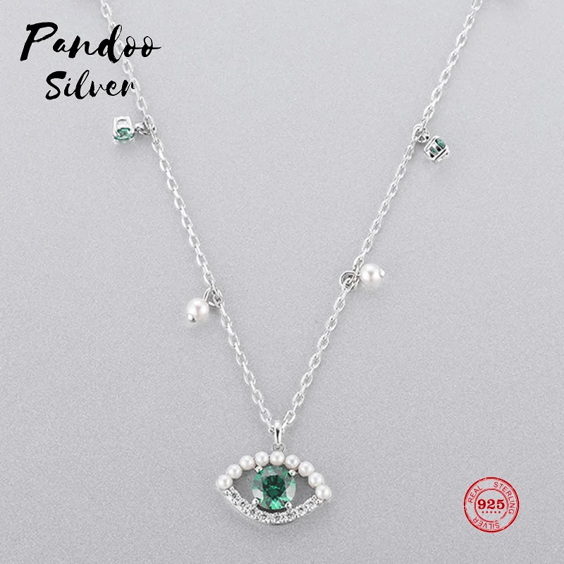 

Fashion Charm 925 Sterling Silver Original 1:1 Copy, Mysterious Element Lucky Guardian Necklace Female Luxury Jewelry Gifts