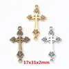 30 pcs Vintage cross zinc alloy charms pendant DIY Bracelet Necklace metal jewelry accessories Making 8225 ► Photo 1/4