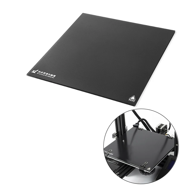 Creality 3D Ender3 Толстая самоклеящаяся поверхность для сборки стеклянная пластина 235X235 мм для 3d принтера Ender-3