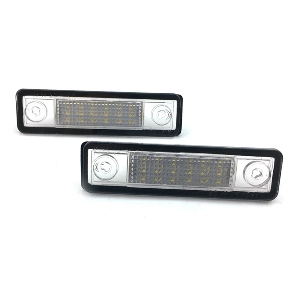 

2x Car LED License Plate Lights 12V White Number Plate Lamp For Vauxhall For Opel Corsa B Astra F G Omega Zafira Signum Vectra B