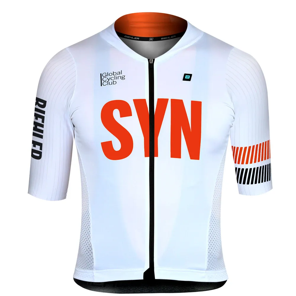 thumbnail image 1 of Maillot de ciclismo BIEHLER SYN de verano de malla de secado rápido transpirable para bicicleta de carretera, ropa para MTB con tirantes 20D, réplica a bajo precio, 1 of 4