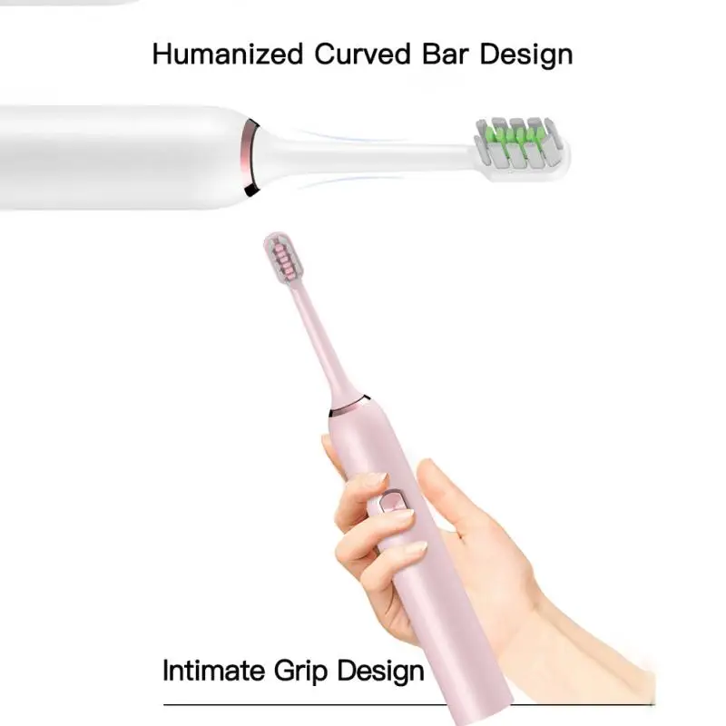 Powerful Ultrasonic Sonic Electric Toothbrush USB Charge Rechargeable Tooth Brushes Washable Electronic Whitening Teeth Brush Powerful Ultrasonic Sonic Electric Toothbrush USB Charge Rechargeable Tooth Brushes Washable Electronic Whitening Teeth Brush