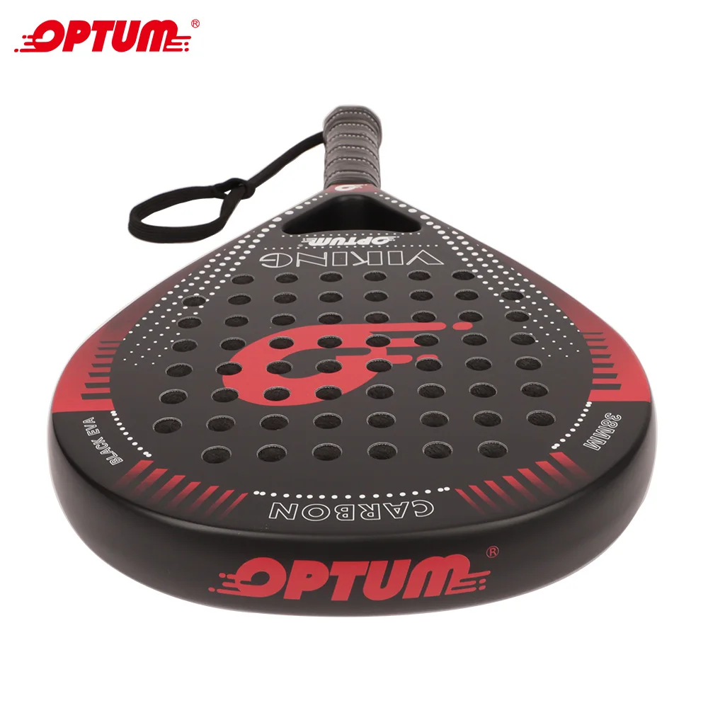 OPTUM VIKING углеродное волокно ракетки для бадминтона Black EVA Core Paddle с чехлом|Теннисные