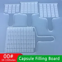 00#10-120 отверстие оргстекло машина для ручного наполнения капсул порошок счетная капсула