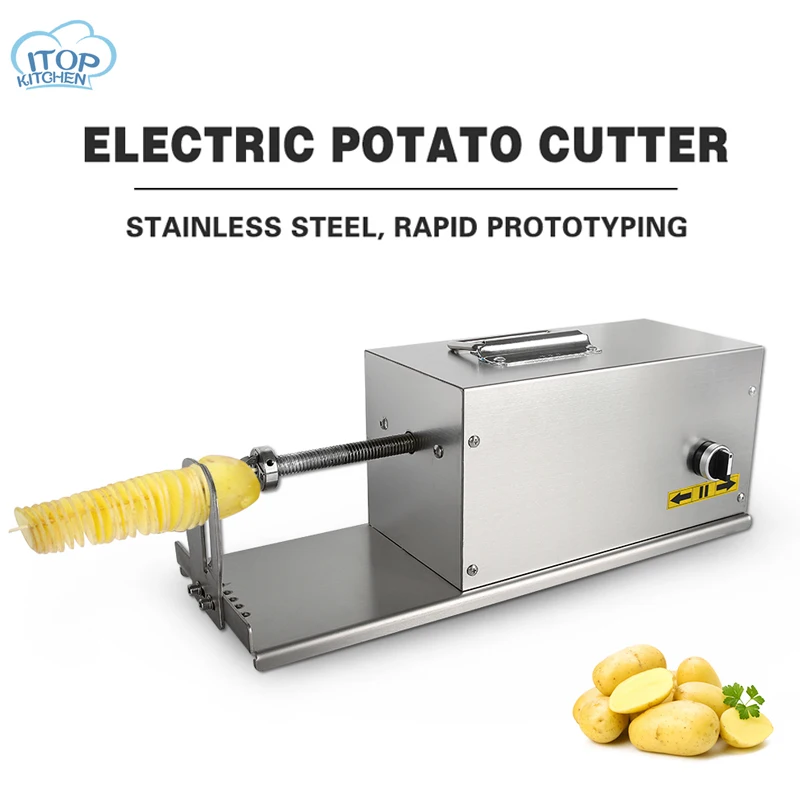 Best Price Commercial Potato Twister Three Function Tornado Slicer Cutting Machine Automatic High Quality Electric Potato Spiral Cutter