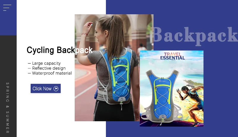 Top 2In 1 Cycling Backpack Water Bag Waterproof Shoulder Backpack Ultralight Sport Riding MTB Hydration Backpack Running Bicycle Bag 13