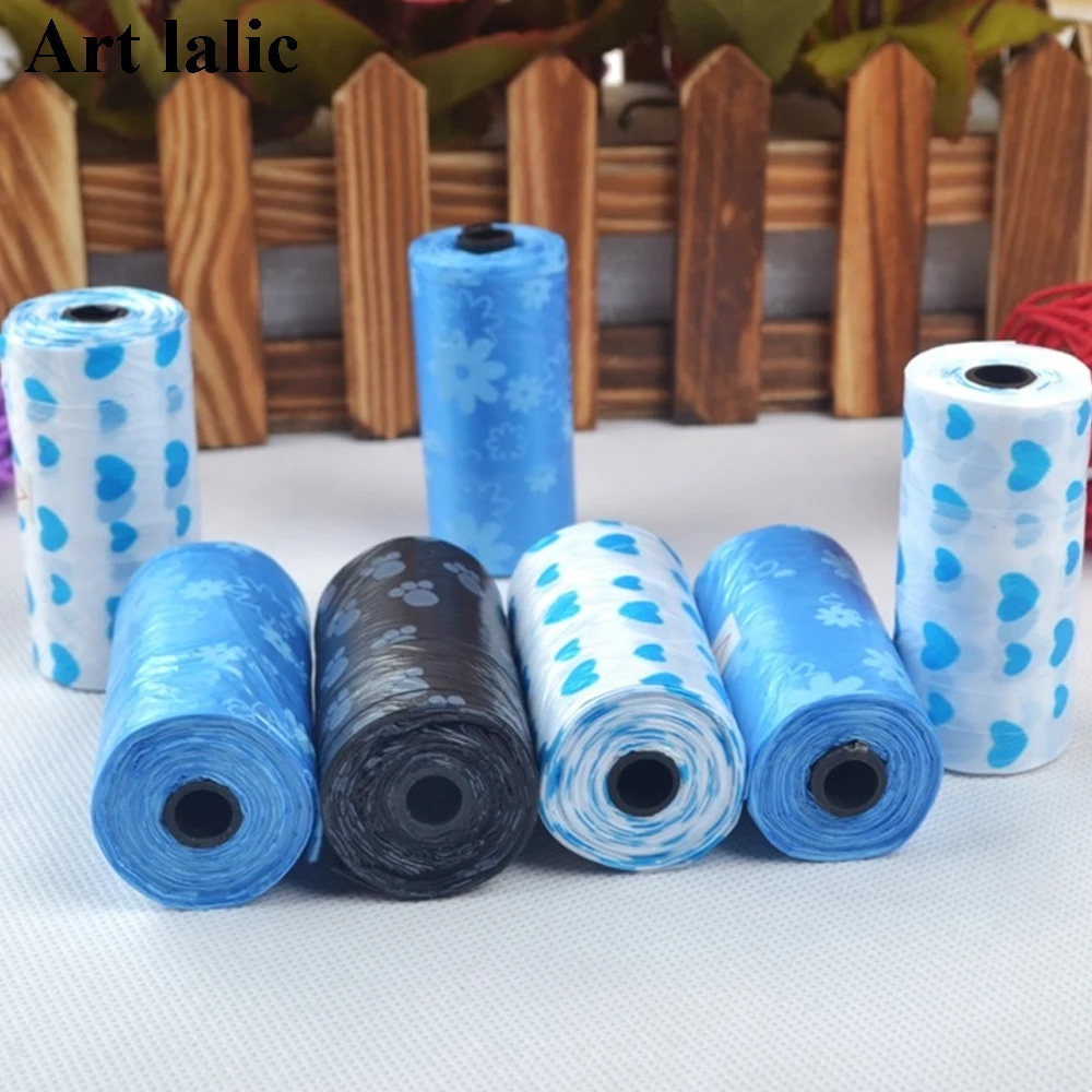 

1pc/lot Dog Poop Bag for Dog Pets Waste Garbage Bags Carrier Biodegradable Garbage Bags Clean-up Bag Dog Supplies